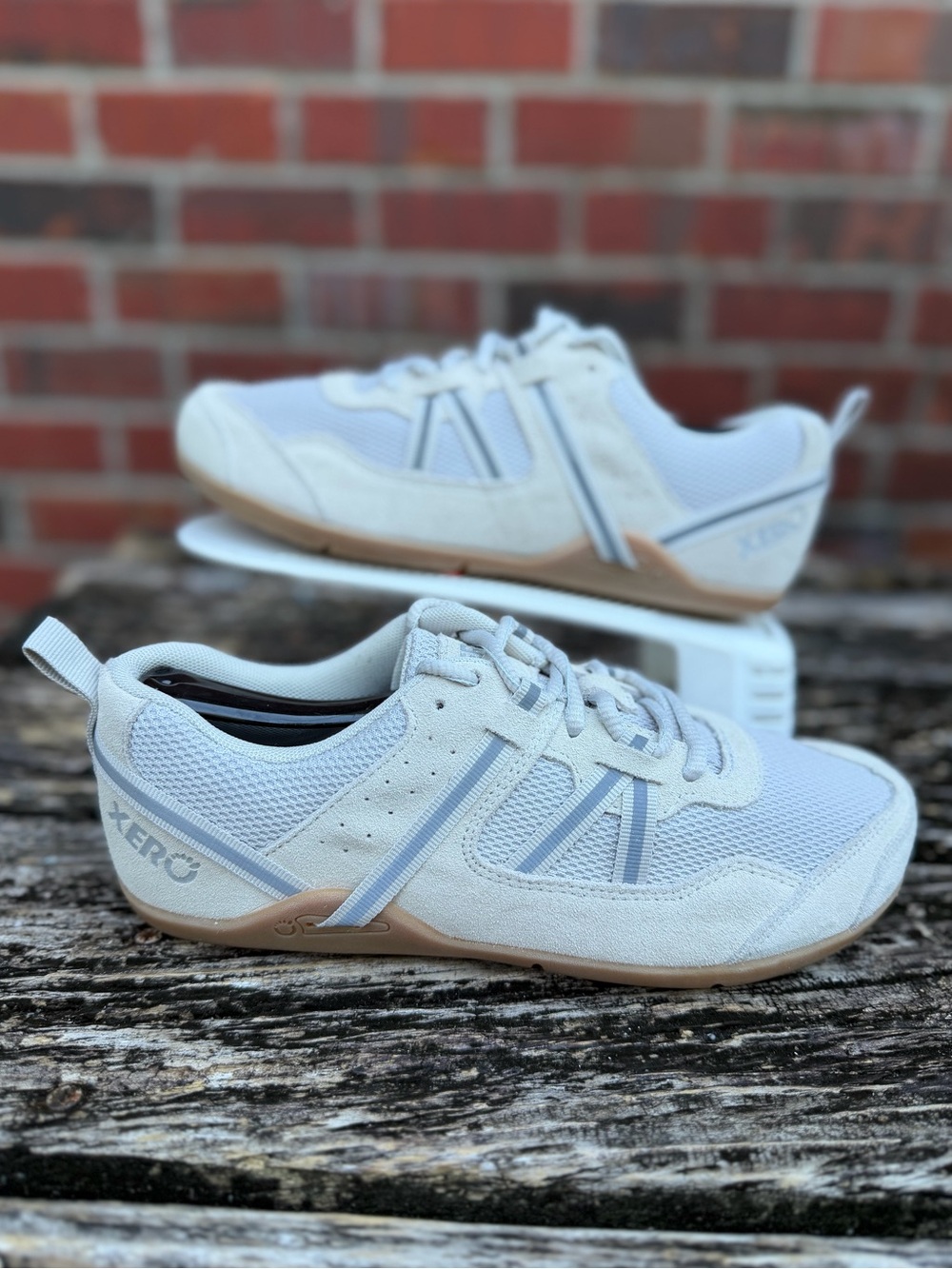 XERO Prio Suede Womens Sz 8 Minimalist Barefoot Athletic Running Shoe Sneaker P7